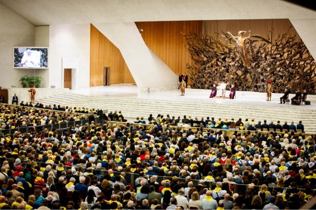 Papa Francesco “Le ACLI siano voce di una cultura della pace, uno spazio in cui affermare che la guerra non è mai “inevitabile” mentre la pace è sempre possibile”